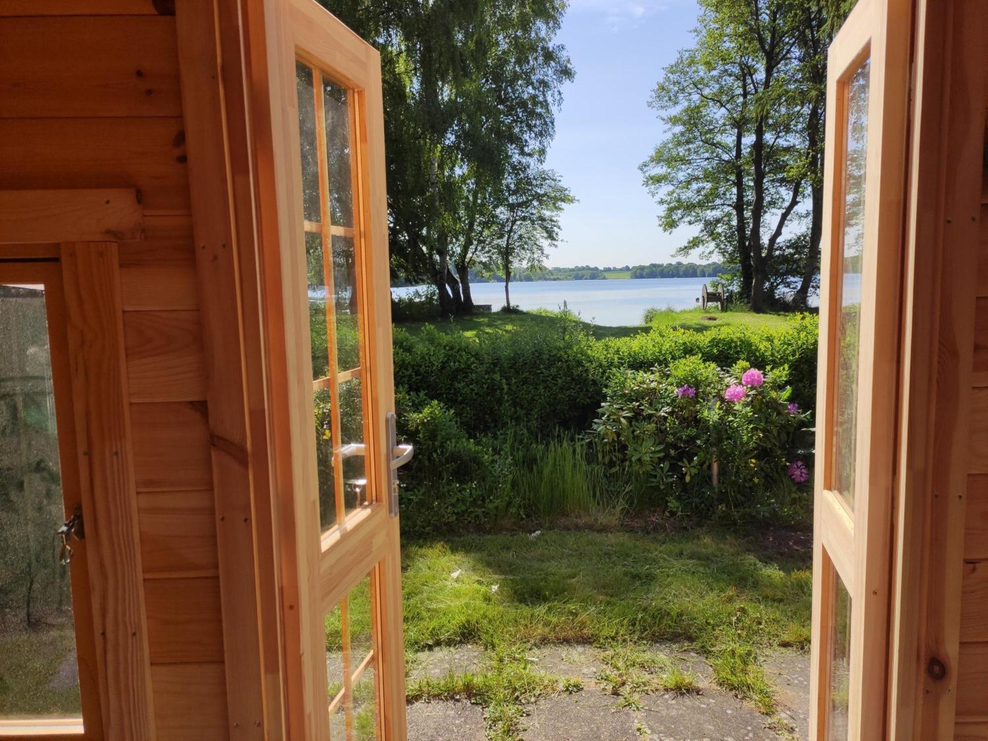 Glamping Pod Am See Wittenborn Bagian luar foto