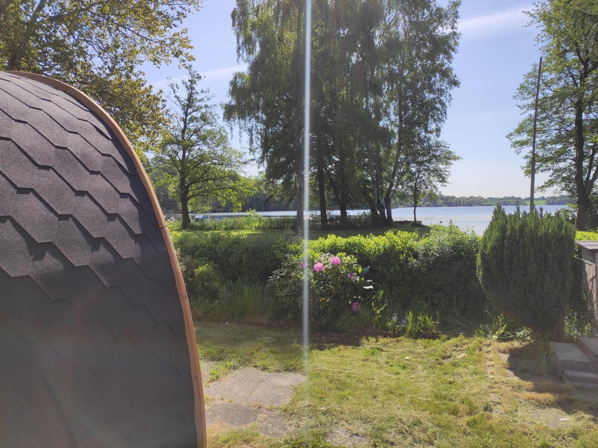 Glamping Pod Am See Wittenborn Bagian luar foto